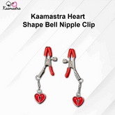 Kaamastra Heart Shape Bell Nipple Clip